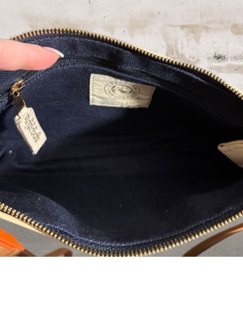 Spartina 449 Heyward Lime & Cream Crossbody Bag with Wallet - Picture 6 of 10